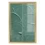 Quadro Decorativo Textura Abstrata de Arcos Estilo Modern Heritage