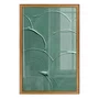 Quadro Decorativo Textura Abstrata de Arcos Estilo Modern Heritage