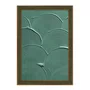 Quadro Decorativo Textura Abstrata de Arcos Estilo Modern Heritage