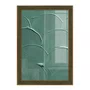 Quadro Decorativo Textura Abstrata de Arcos Estilo Modern Heritage