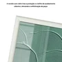 Quadro Decorativo Textura Abstrata de Arcos Estilo Modern Heritage