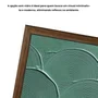 Quadro Decorativo Textura Abstrata de Arcos Estilo Modern Heritage