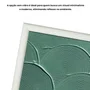 Quadro Decorativo Textura Abstrata de Arcos Estilo Modern Heritage