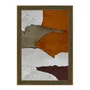Quadro Decorativo Textura Gesso Abstrato Estilo Modern Heritage