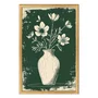 Quadro Decorativo Vaso de Flores Estilo Modern Heritage
