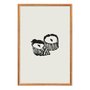 Quadro Decorativo Velas Minimalistas Estilo Japandi