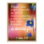 Quadro Decorativo Versículo Bíblico 1 João 5:4