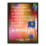 Quadro Decorativo Versículo Bíblico 1 João 5:4