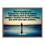 Quadro Decorativo Versículo Bíblico Josué 1:9