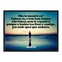 Quadro Decorativo Versículo Bíblico Josué 1:9