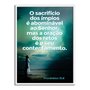 Quadro Decorativo Versículo Bíblico Provérbios 15:8
