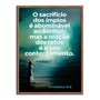 Quadro Decorativo Versículo Bíblico Provérbios 15:8