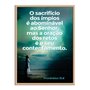Quadro Decorativo Versículo Bíblico Provérbios 15:8