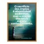 Quadro Decorativo Versículo Bíblico Provérbios 15:8