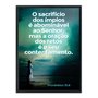 Quadro Decorativo Versículo Bíblico Provérbios 15:8
