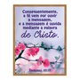 Quadro Decorativo Versículo Bíblico Romanos 10:17