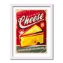 Quadro Decorativo Vintage Cheese Premium Quality