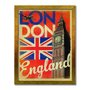Quadro Decorativo Vintage London England
