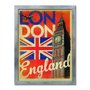 Quadro Decorativo Vintage London England
