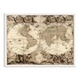 Quadro Decorativo Vintage Mapa do Mundo