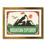 Quadro Decorativo Vintage Mountain Explorer