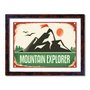 Quadro Decorativo Vintage Mountain Explorer