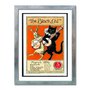Quadro Decorativo Vintage Musical The Black Cat