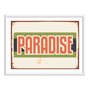 Quadro Decorativo Vintage Paradise
