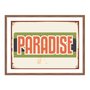 Quadro Decorativo Vintage Paradise