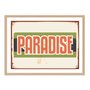 Quadro Decorativo Vintage Paradise
