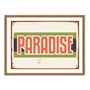 Quadro Decorativo Vintage Paradise