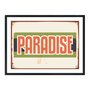 Quadro Decorativo Vintage Paradise