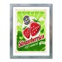 Quadro Decorativo Vintage Strawberries 100% Natural