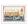 Quadro Decorativo Welcome Surfing Club