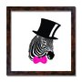 Quadro Decorativo Zebra Pop Art