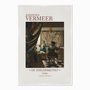 Quadro em Tela Canvas A Arte da Pintura de Johannes Vermeer
