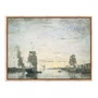 Quadro Em Tela Canvas "A Entrada do Porto de Le Havre" de Eugène Boudin