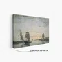 Quadro Em Tela Canvas "A Entrada do Porto de Le Havre" de Eugène Boudin