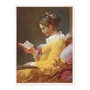 Quadro Em Tela Canvas  "A Garota Lendo" de Jean Honoré Fragonard