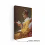 Quadro Em Tela Canvas  "A Garota Lendo" de Jean Honoré Fragonard