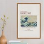 Quadro em Tela Canvas A Grande Onda de Kanagawa de Kathushika Hokusai