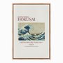 Quadro em Tela Canvas A Grande Onda de Kanagawa de Kathushika Hokusai