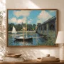 Quadro Em Tela Canvas "A Ponte de Argenteuil" de Claude Monet