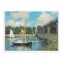 Quadro Em Tela Canvas "A Ponte de Argenteuil" de Claude Monet
