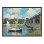 Quadro Em Tela Canvas "A Ponte de Argenteuil" de Claude Monet