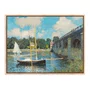 Quadro Em Tela Canvas "A Ponte de Argenteuil" de Claude Monet