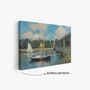 Quadro Em Tela Canvas "A Ponte de Argenteuil" de Claude Monet