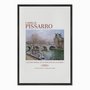 Quadro em Tela Canvas A Ponte Real e o Pavilhão Flore de Camille Pissarro