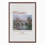 Quadro em Tela Canvas A Ponte Real e o Pavilhão Flore de Camille Pissarro