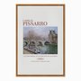 Quadro em Tela Canvas A Ponte Real e o Pavilhão Flore de Camille Pissarro